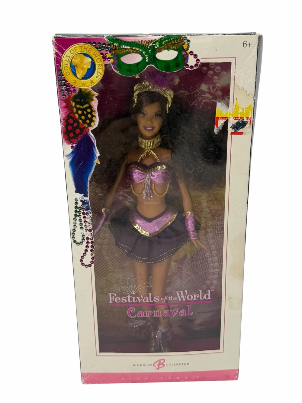 Mattel Barbie Collector Pink Label Festivals of the World Carnaval New Sealed.